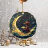 The Simpsons ‘Love You to the Moon and Back’ Galaxy Ornament The Simpsons ‘Love You to the Moon and Back’ Galaxy Ornament