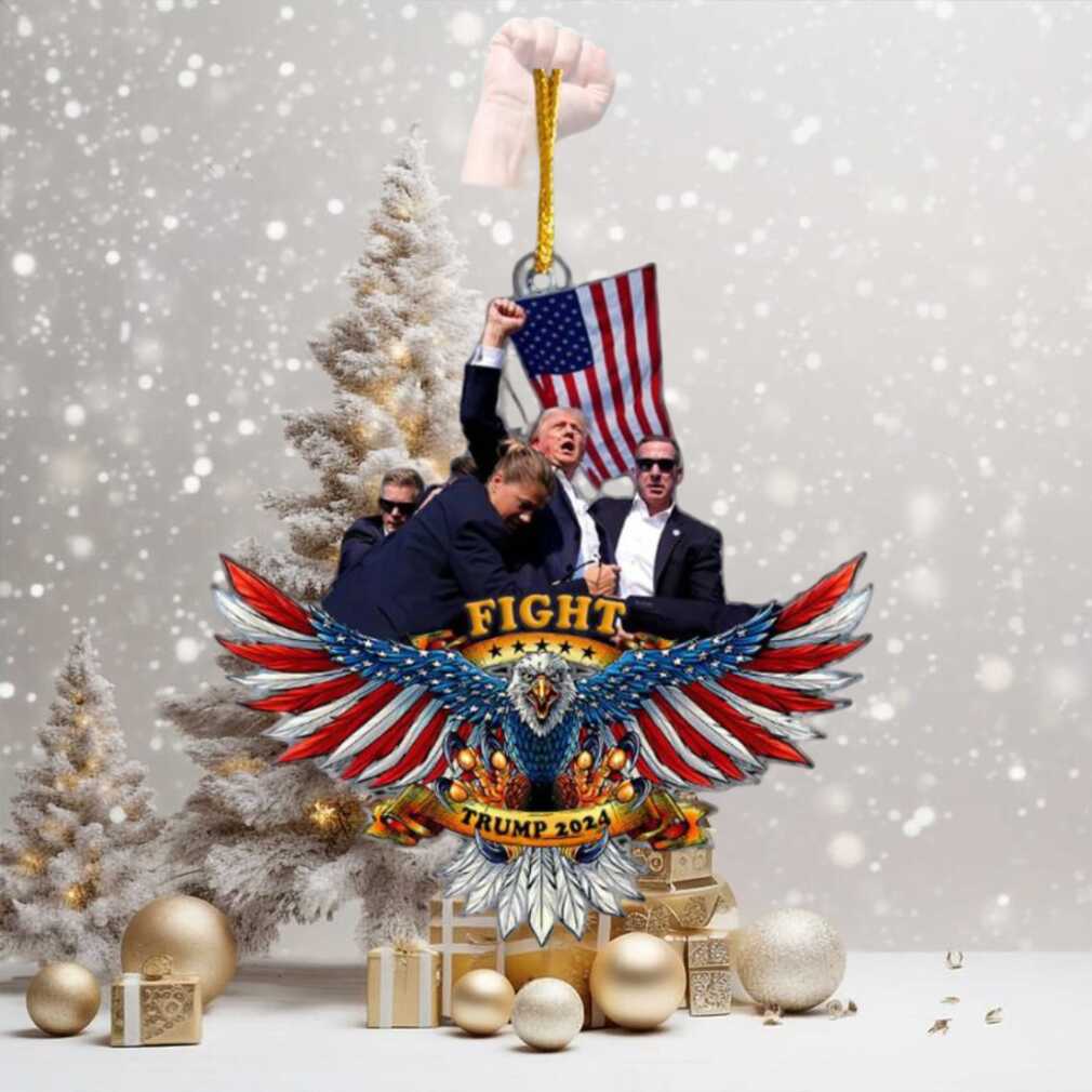 Patriotic American Eagle Trump 2024 Ornament Patriotic American Eagle Trump 2024 Ornament