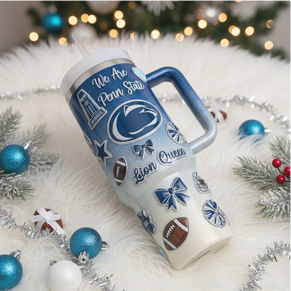 Penn State Nittany Lions 40oz Lion Queen Heritage Luxe Tumbler with Handle & Straw Penn State Nittany Lions 40oz Lion Queen Heritage Luxe Tumbler with Handle & Straw