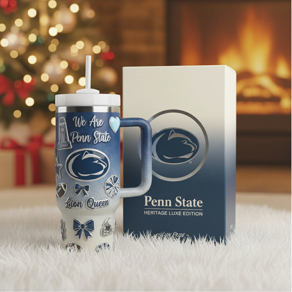 Penn State Nittany Lions 40oz Lion Queen Heritage Luxe Tumbler with Handle & Straw Penn State Nittany Lions 40oz Lion Queen Heritage Luxe Tumbler with Handle & Straw