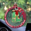 St. Louis Cardinals Fredbird Mascot Stadium View Ornament St. Louis Cardinals Fredbird Mascot Stadium View Ornament
