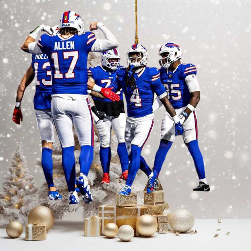 Personalized Buffalo Bills AFC East Champions Ornament Personalized Buffalo Bills AFC East Champions Ornament