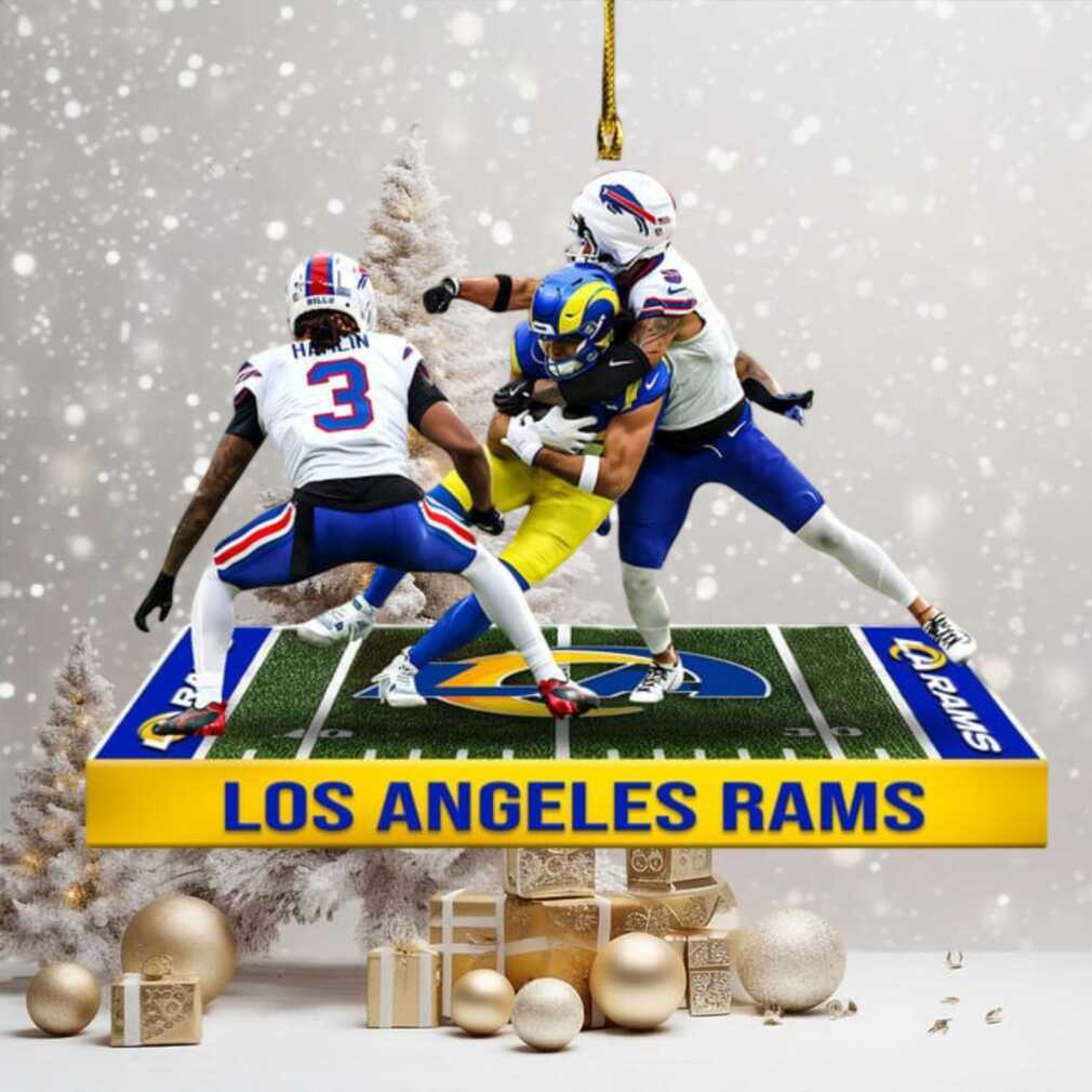 Personalized Buffalo Bills Football Christmas Ornament Personalized Buffalo Bills Football Christmas Ornament