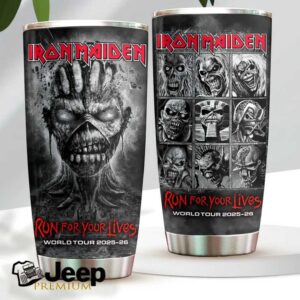 Personalized Iron Maiden Gift Travel Custom Coffee Tumbler