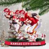 Personalized Kansas City Chiefs Football Player Ornament Personalized Kansas City Chiefs Football Player Ornament