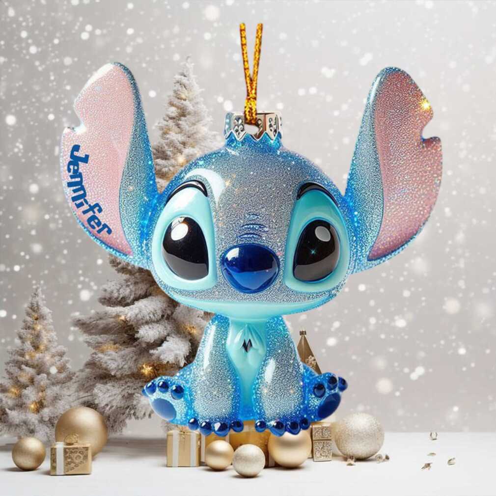 Personalized Stitch Christmas Ornament Personalized Stitch Christmas Ornament