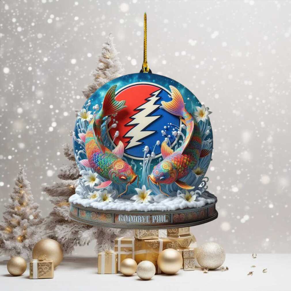 Phil Lesh Grateful Dead NFA Memorial Ornament Phil Lesh Grateful Dead NFA Memorial Ornament