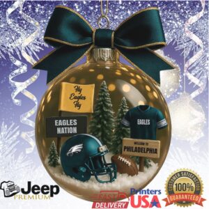 Philadelphia Eagles Fly Eagles Fly Christmas Ornament
