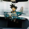 Pittsburgh Steelers Son Goku Anime Airplane Christmas Ornament Pittsburgh Steelers Son Goku Anime Airplane Christmas Ornament