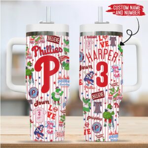 Philadelphia Phillies Believe Phanatic Tumbler