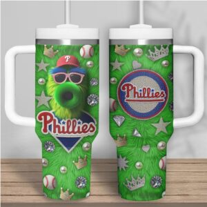 Phillies Phanatic Themed Insulated Tumbler