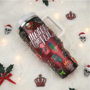 Pierce The Veil 40oz Tumbler with Handle and Straw