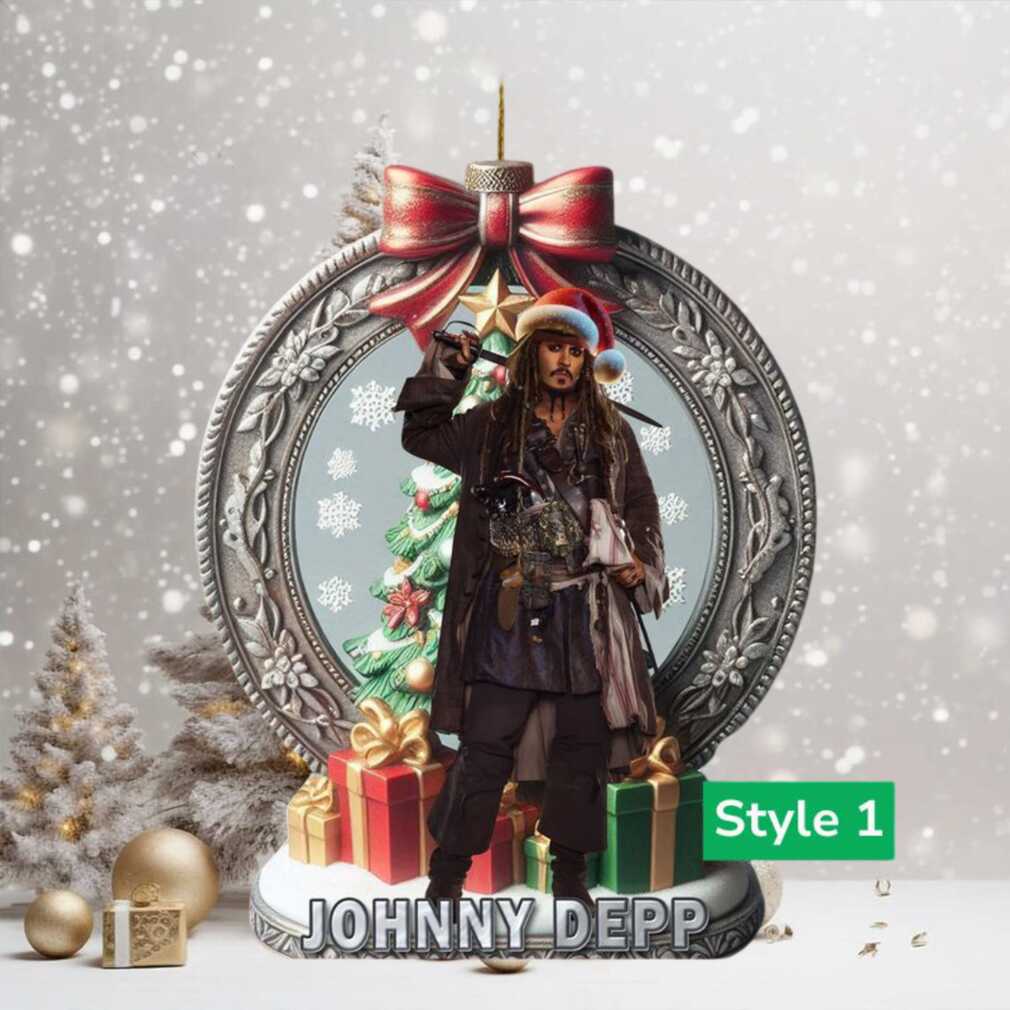 Pirates of the Caribbean Captain Jack Sparrow Christmas Decoration ornament Pirates of the Caribbean Captain Jack Sparrow Christmas Decoration ornament