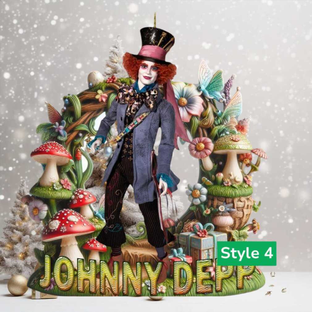Pirates of the Caribbean Johnny Depp Jack Sparrow Ornament Pirates of the Caribbean Johnny Depp Jack Sparrow Ornament