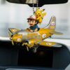 Son Goku x Las Vegas Raiders Airplane Ornament Son Goku x Las Vegas Raiders Airplane Ornament