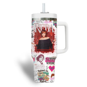 Raised on Reba Country Music Tumbler