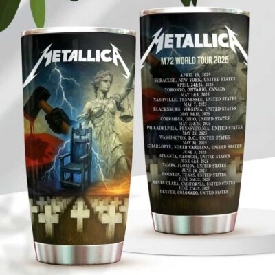 Metallica M72 World Tour Tumbler second image