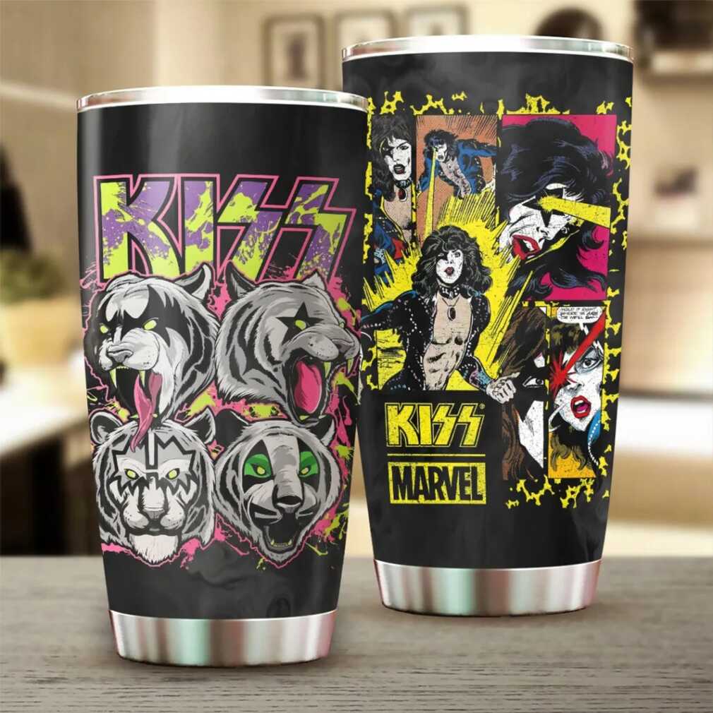 Rock and Roll Superheroes Marvel KISS Tumbler Rock and Roll Superheroes Marvel KISS Tumbler