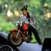 Vintage Elvis Presley Riding Motorcycle Car Ornament Vintage Elvis Presley Riding Motorcycle Car Ornament