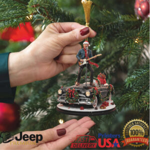 Rockin' Around the Christmas Tree Car Ornament