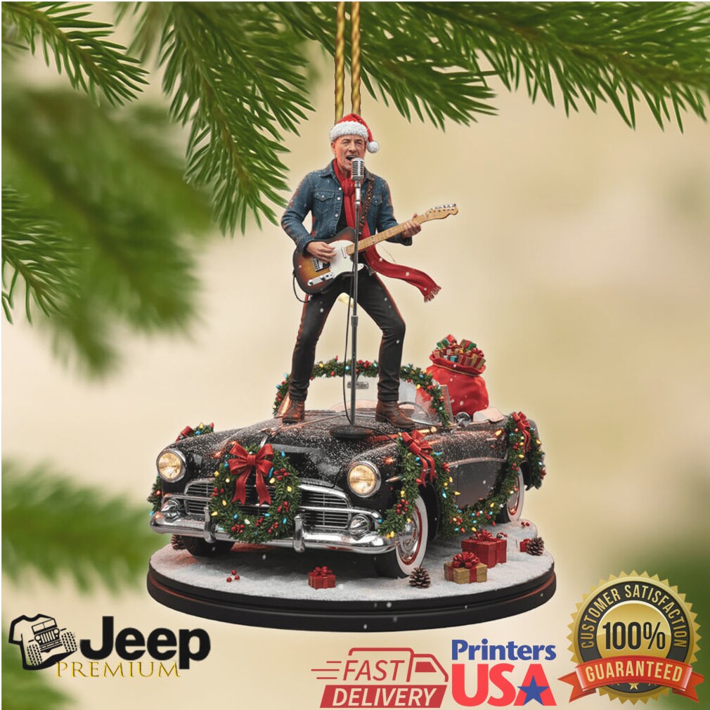 Rockin’ Around the Christmas Tree Car Ornament Rockin’ Around the Christmas Tree Car Ornament