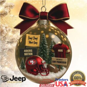 San Francisco 49ers 'Niner Gang' Christmas Ornament