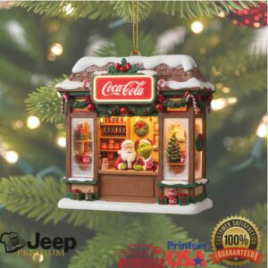Santa’s Workshop Coca Cola ornament Santa’s Workshop Coca Cola ornament