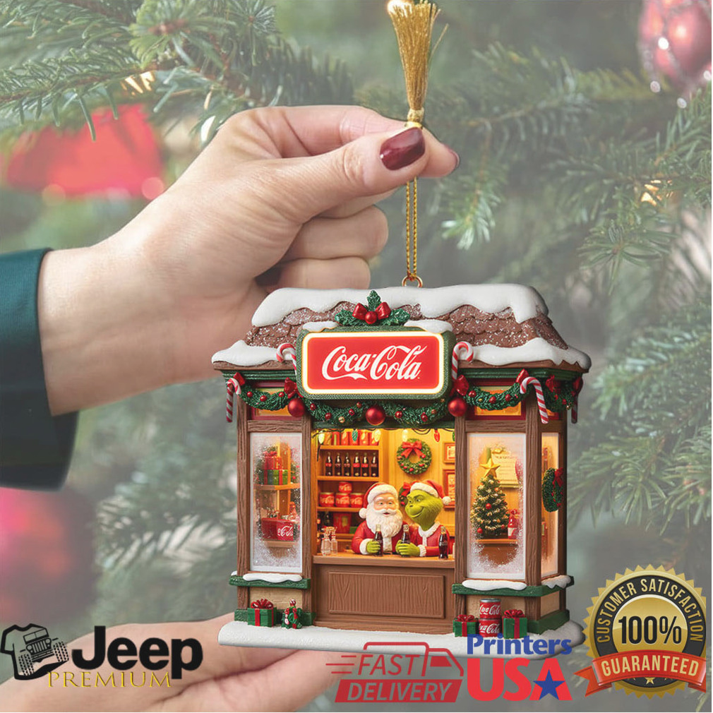 Santa’s Workshop Coca Cola ornament Santa’s Workshop Coca Cola ornament