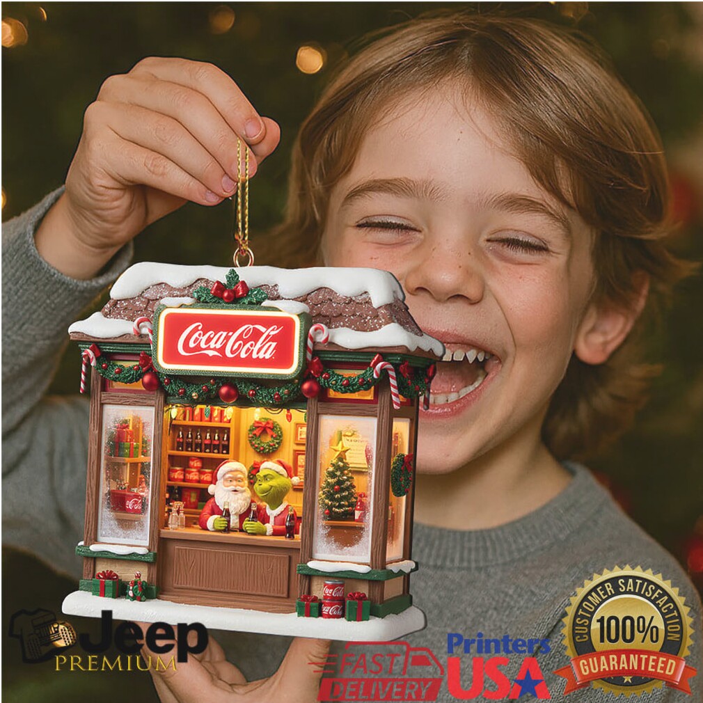 Santa’s Workshop Coca Cola ornament Santa’s Workshop Coca Cola ornament
