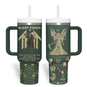 Sleep Token Take Away The Pain Insulated Tumbler with Handle