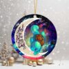 Luffy’s Lunar Library Stained Glass Ornament Luffy’s Lunar Library Stained Glass Ornament