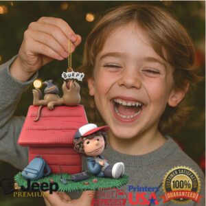 Stranger Things Dustin Henderson Doghouse Christmas Ornament