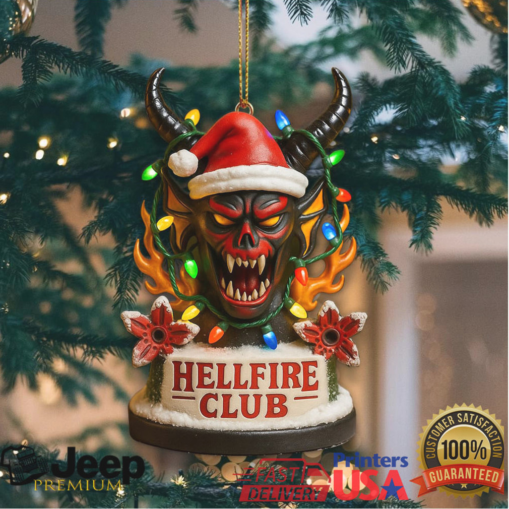 Stranger Things Hellfire Club Christmas Ornament Stranger Things Hellfire Club Christmas Ornament