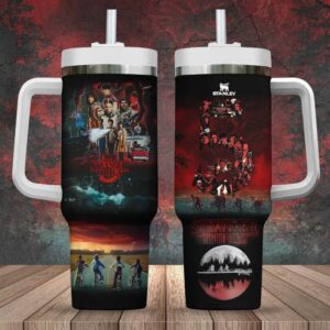 Stranger Things Upside Down Insulated Travel Tumbler
