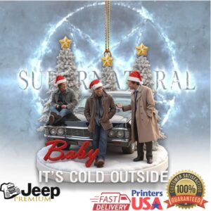 Supernatural Christmas Baby, It's Cold Outside Ornament