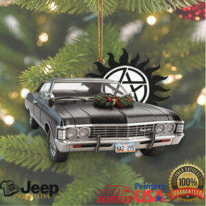 Supernatural Dean Winchester's Impala Christmas Ornament
