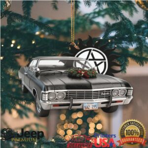 Supernatural Dean Winchester's Impala Christmas Ornament