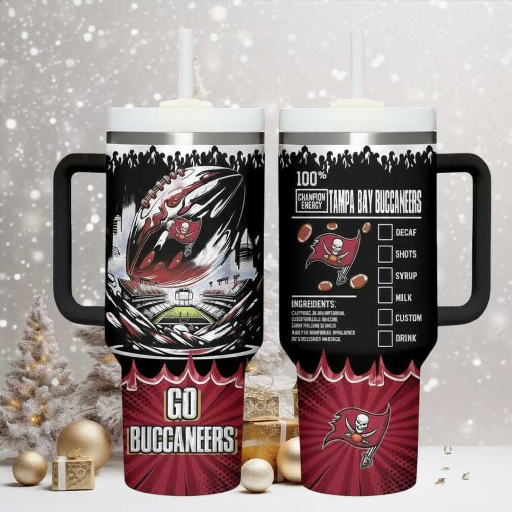 TB Buccaneers Champion Energy Tumbler Handle Cup 40oz TB Buccaneers Champion Energy Tumbler Handle Cup 40oz