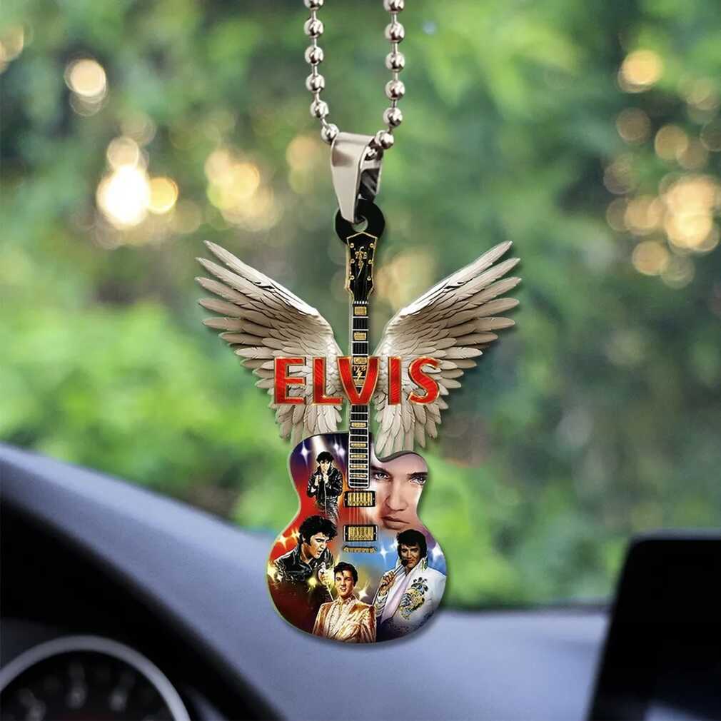 The King of Rock and Roll Elvis Presley Guitar Ornament The King of Rock and Roll Elvis Presley Guitar Ornament