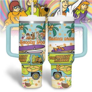 The Mystery Machine Custom Scooby Doo Tumbler