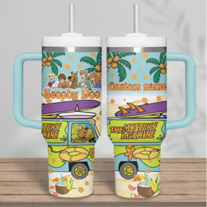 The Mystery Machine Custom Scooby Doo Tumbler