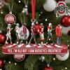 Washington Commanders NFL Football Player Pyramid Christmas Ornament Washington Commanders NFL Football Player Pyramid Christmas Ornament