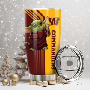 Washington Commanders Grogu Stainless Steel Tumbler