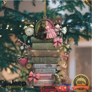 Wicked Musical Themed Christmas Ornament