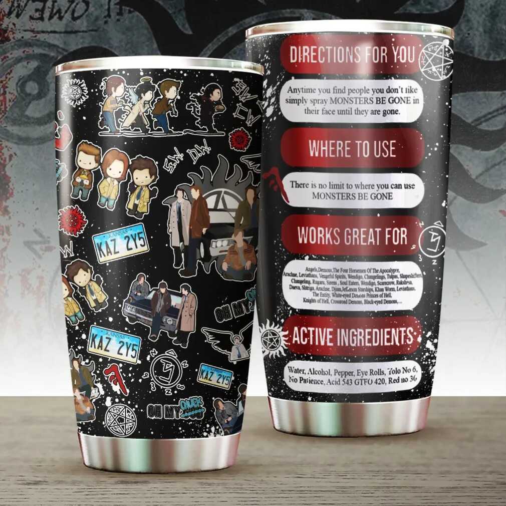 Winchester Brothers Anti Possession Tumbler Winchester Brothers Anti Possession Tumbler