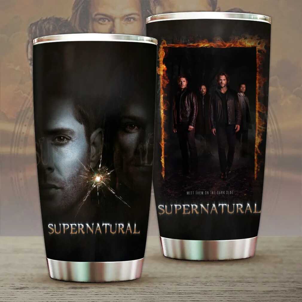 Supernatural Meet Them on the Dark Side Insulated Tumbler Supernatural Meet Them on the Dark Side Insulated Tumbler
