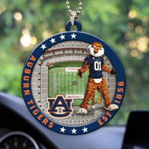 You The Fan NCAA Auburn Tigers 3D Stadium View Ornament Jordan Hare Stadium