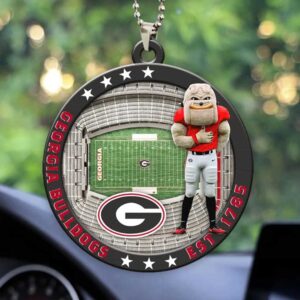 You The Fan NCAA Georgia Bulldogs 3D StadiumView Ornament