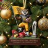 Xavier McKinney Green Bay Packers Action Pose Ornament Xavier McKinney Green Bay Packers Action Pose Ornament