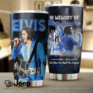 n Memory of Elvis 1935 1977 Insulated Tumbler